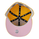 Houston Astros Taxi Yellow Pink Bottom 2005 World Series New Era 59Fifty Fitted
