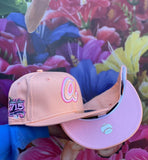 Product - Peach Atlanta Braves Pink Bottom 25th Anniversary Side Patch New Era 59Fifty Fitted