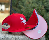 Product - Red Chicago White Sox Heart Pink Bottom 2005 World Series Side patch New Era 59Fifty Fitted