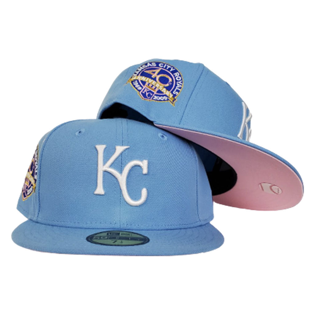 Top-selling Item] Custom 00 Kansas City Royals 2022-23 Powder Blue