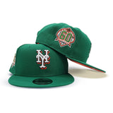Kelly Green New York Mets Orange Bottom 60th Anniversary Side Patch 9Fifty Snapback
