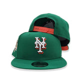 Kelly Green New York Mets Orange Bottom 60th Anniversary Side Patch 9Fifty Snapback