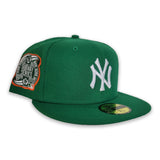 Kelly Green New York Yankees Grey Bottom 2000 Subway Series Side Patch New Era 59Fifty Fitted