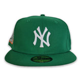 Kelly Green New York Yankees Grey Bottom 2000 Subway Series Side Patch New Era 59Fifty Fitted