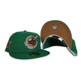 Kelly Green San Diego Padres Light Brown Bottom 1978 All Star Game Side Patch "Starbucks Collection" New Era 59Fifty Fitted