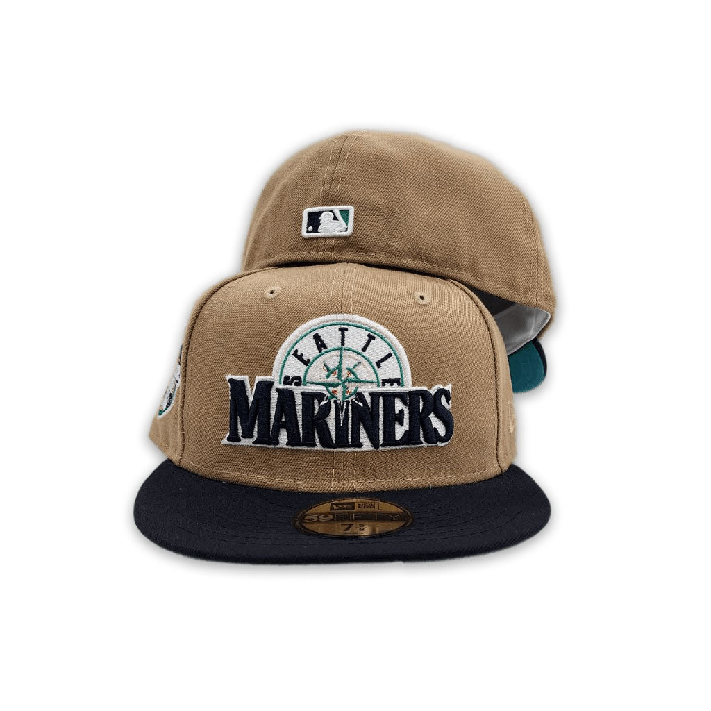 Khaki Seattle Mariners 2023 All Star Game Patch New Era 59FIFTY Fitted 7