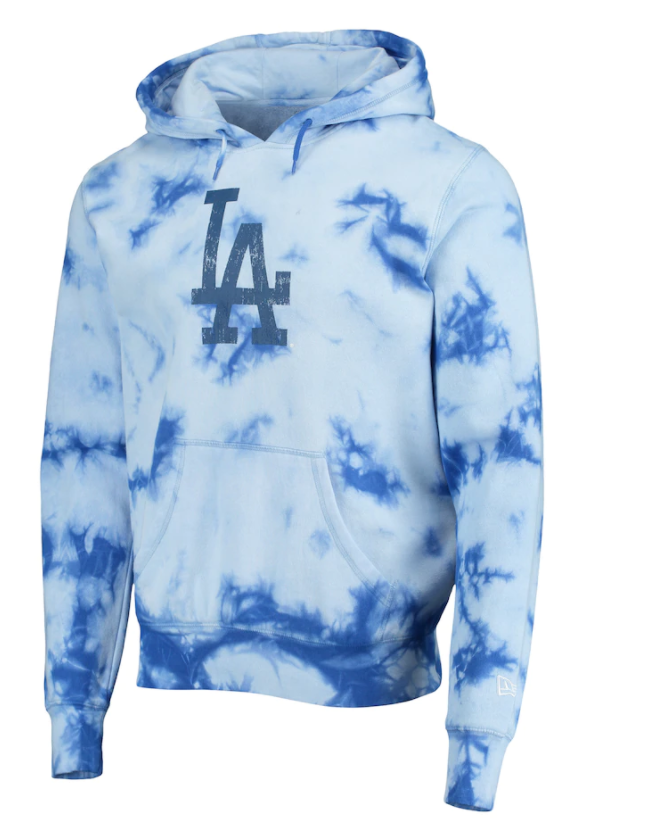 Los Angeles Dodgers Mitchell & Ness Fusion Fleece Pullover Hoodie