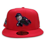 Lava Cincinnati Reds Icy Blue Bottom 2003 Inaugural Season side Patch New Era 59Fifty Fitted