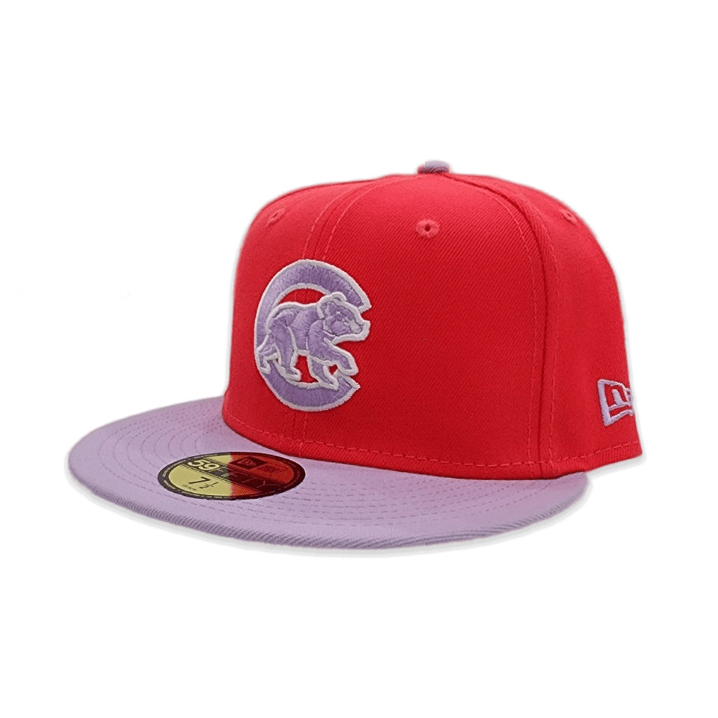 Chicago Cubs New Era 59FIFTY Fitted Hat - Lavender