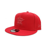 Lava Red Houston Astros Gray Bottom Color Pack New Era 9Fifty Snapback