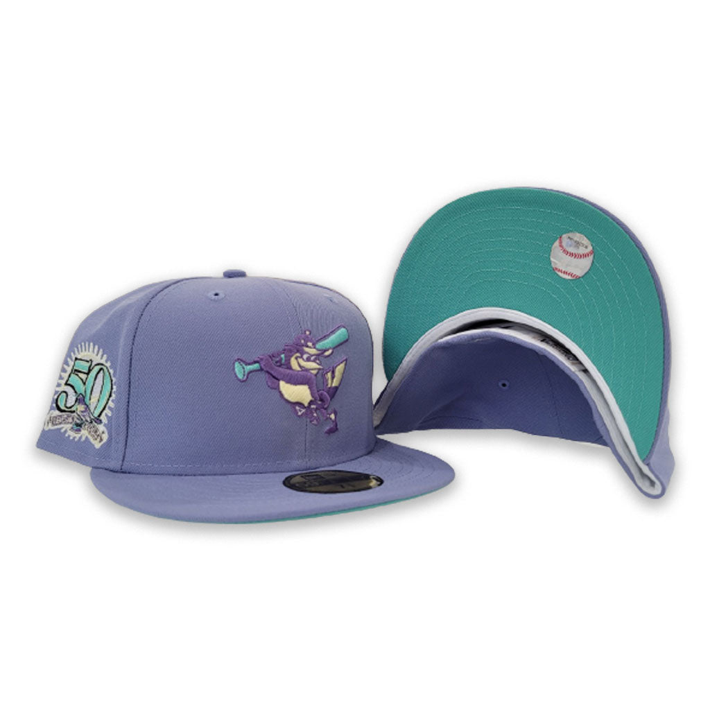 Lavender Baltimore Orioles 50th Anniversary Side Patch Fitted Hat – Sports  World 165