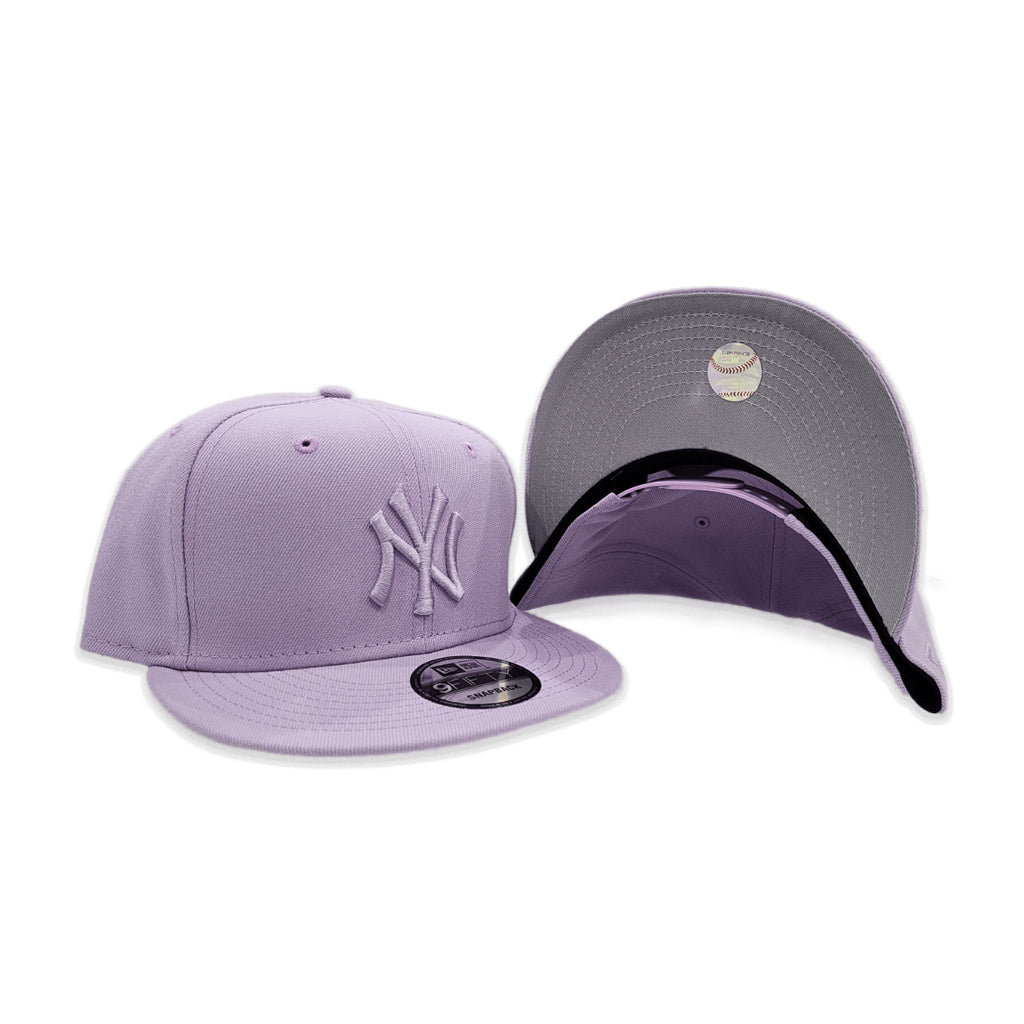 Lavender New York Yankees Gray Bottom Color Pack New Era 9Fifty Snapback