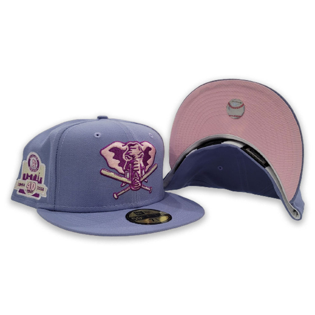 Philadelphia 76ers New Era Lavender 59FIFTY Fitted Hat