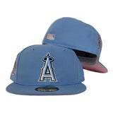 Los Angeles Angels Red Pink Bottom 2002 World Series New Era 59Fifty Fitted