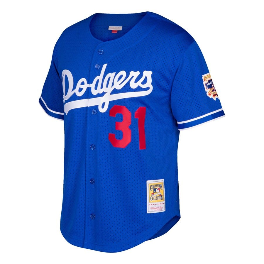 Mitchell & Ness Andre Dawson Royal Chicago Cubs Cooperstown Collection Mesh Batting Practice Jersey