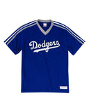 Los Angeles Dodgers Mitchell & Ness Overtime Win V-Neck T-Shirt – Royal