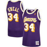 Los Angeles Lakers 1996-97 Shaquille O'Neal Mitchell & Ness Purple Swingman Jersey