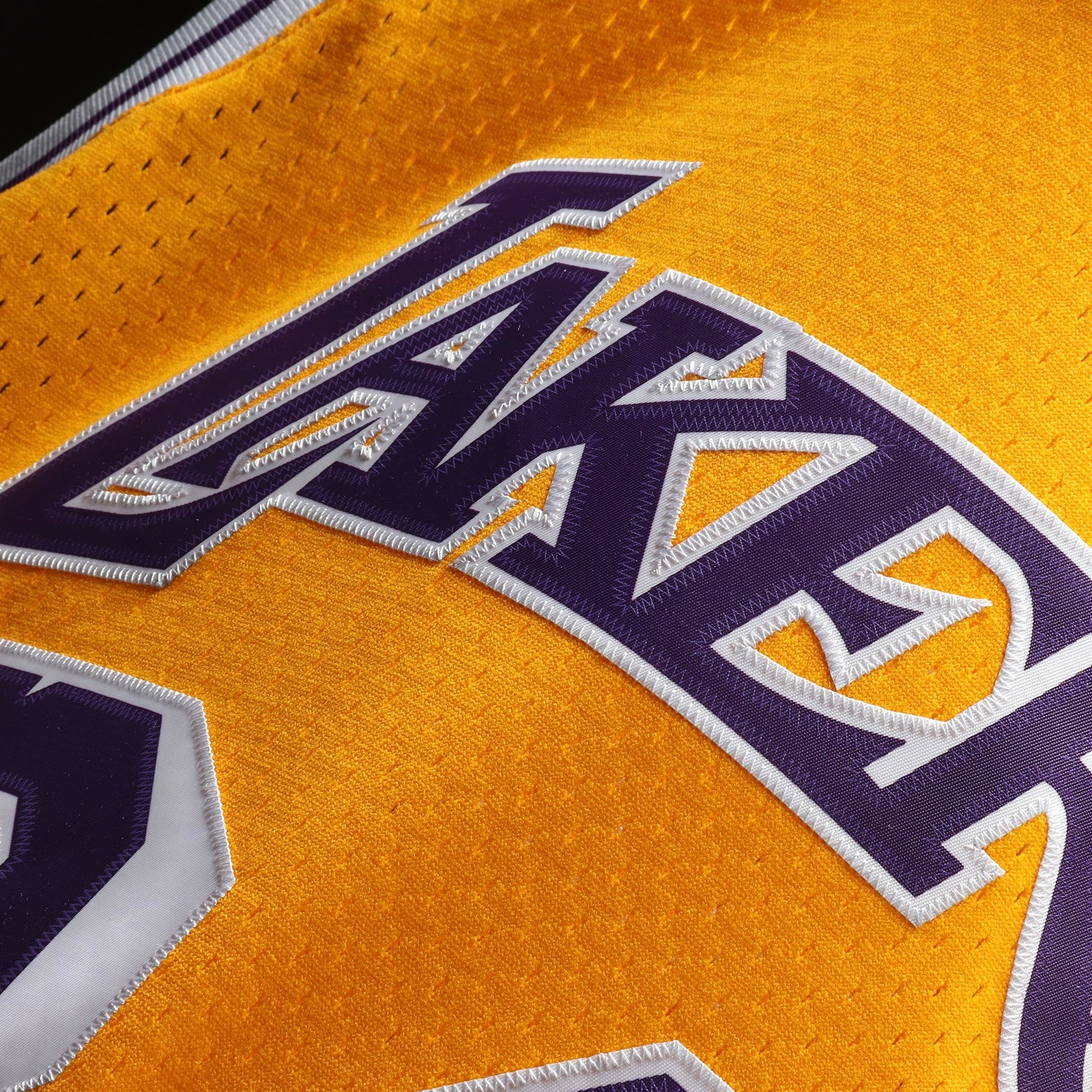 Mitchell & Ness Los Angeles Lakers Shaquille O'Neal #34 Galaxy Swingman Jersey Purple