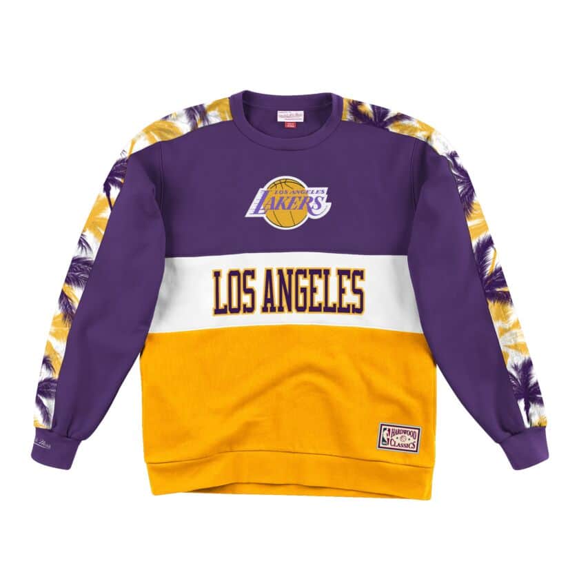 Mitchell & Ness NBA LA Lakers lake show t-shirt in grey