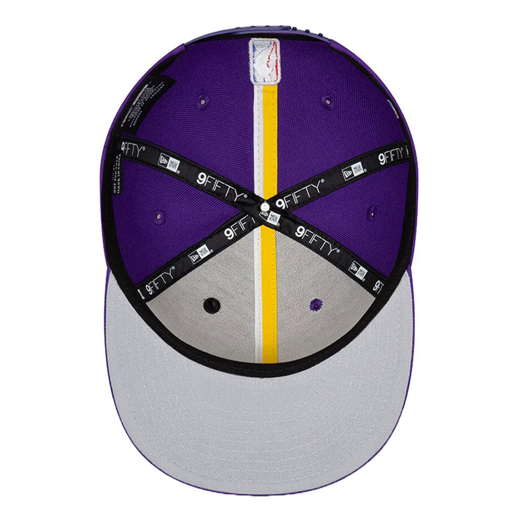 Men's Los Angeles Lakers New Era Purple/Gold 2021 NBA Draft On-Stage 9FIFTY  Snapback Adjustable Hat