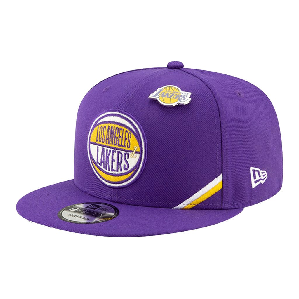 Los Angeles Lakers New Era Purple 2019 NBA Draft 9FIFTY Snapback Adjustable Hat