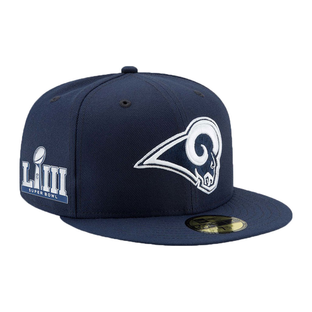 Official New Era LA Rams NFL Super Bowl LVI Opening Night Grey Cuff Beanie  Hat B5365_H43 B5365_H43 B5365_H43