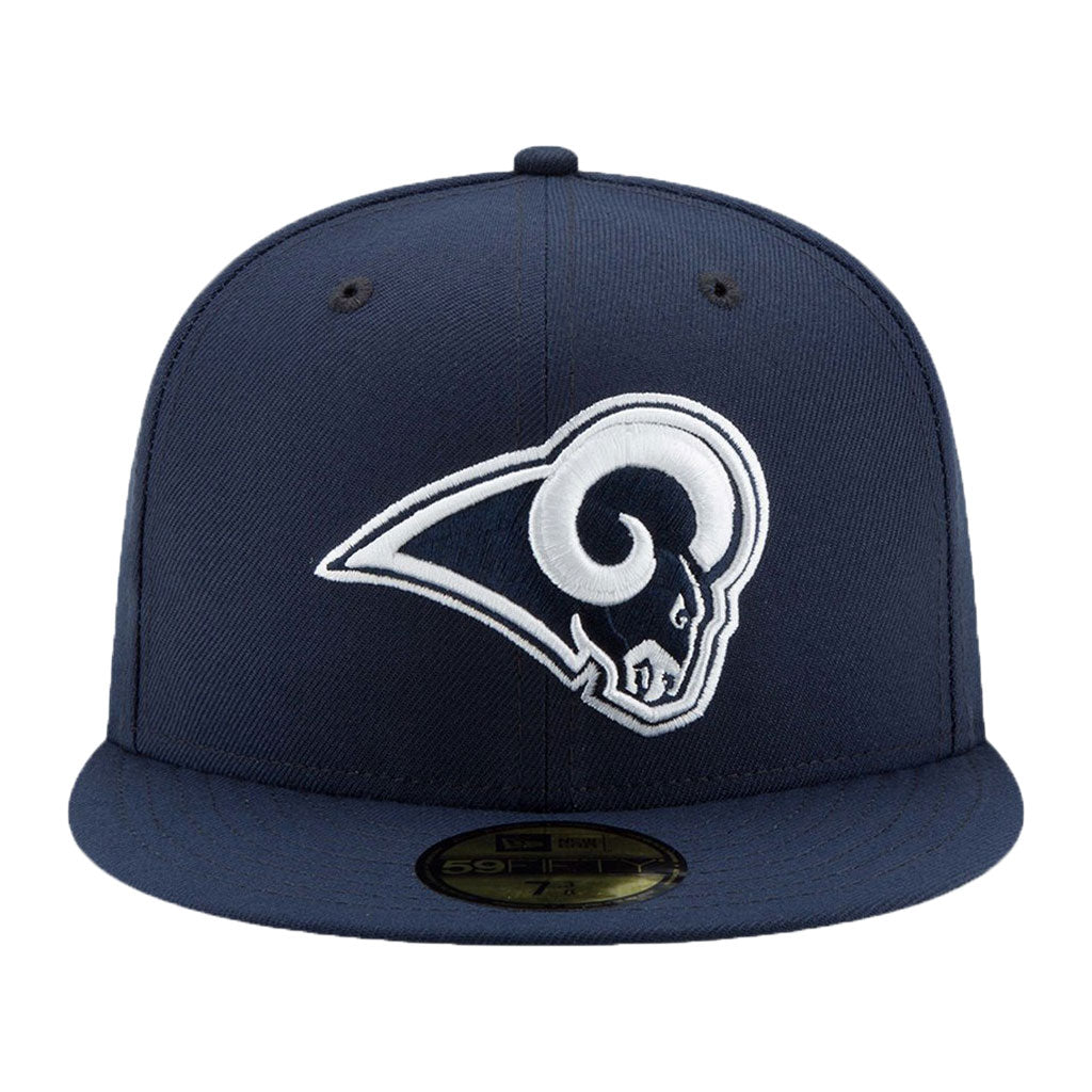 New Era 39Thirty Los Angeles Rams Super Bowl LIII Stretch Fit Hat Navy -  Billion Creation
