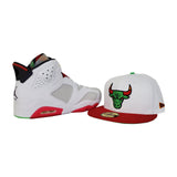 MATCHING NEW ERA CHICAGO BULLS FITTED HAT FOR JORDAN 6 HARE