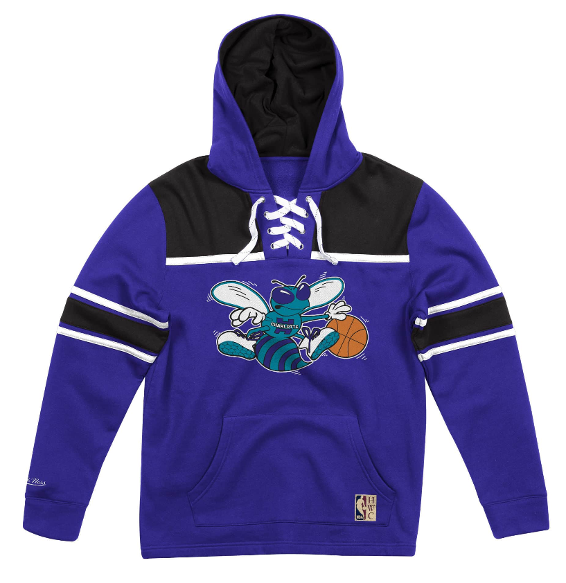 Mitchell & Ness City Collection Fleece Hoody Charlotte Hornets