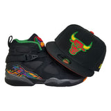 Matching Chicago Bulls New Era Snapback for Jordan 8 Tinker