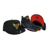 Matching Chicago Bulls New Era Snapback for Jordan 8 Tinker