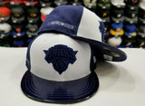 Matching New Era 59Fifty NBA New York Knicks Fitted Hat for Jordan 11 Midnight Navy
