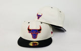 Matching New Era Chicago Bulls 59Fifty Fitted Hat for Jordan 5 Orange Peel Barcelona