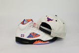 Matching New Era Chicago Bulls 9Fifty snapback Hat for Jordan 5 Orange Peel Barcelona