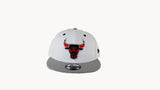 Matching New Era Chicago Bulls Cement Print 9Fifty Snapback Hat For Jordan 3 Katrina