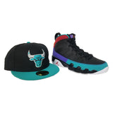Matching New Era Chicago Bulls Fitted Hat For Jordan 9 Dream It Do It