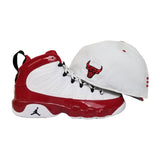 Matching New Era Chicago Bulls Fitted Hat For Jordan 9 Gym Red