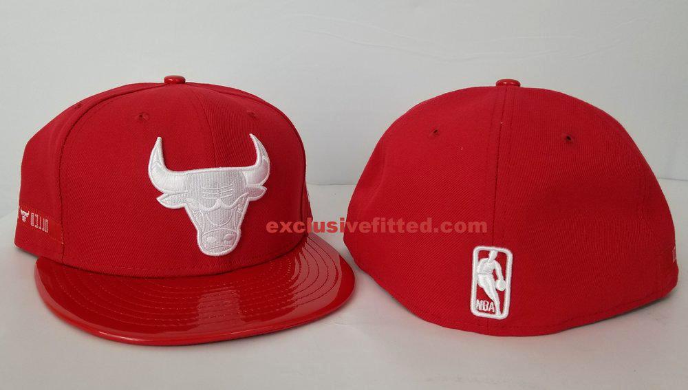 Chicago Bulls Custom Navy 59Fifty Fitted Cap by NBA x New Era