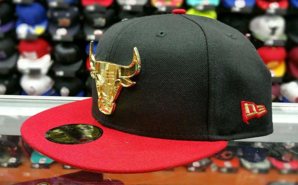 Matching New Era Chicago Bulls 59FIFTY Fitted Hat 73/8