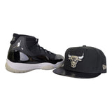 Matching New Era Chicago Bulls Snapback Hat For Jordan 11 Jubilee