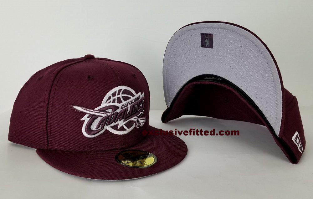 Vincent Gordon Cannarado Maroon Fitted Hat Maroon / Fitted / 7 1/8