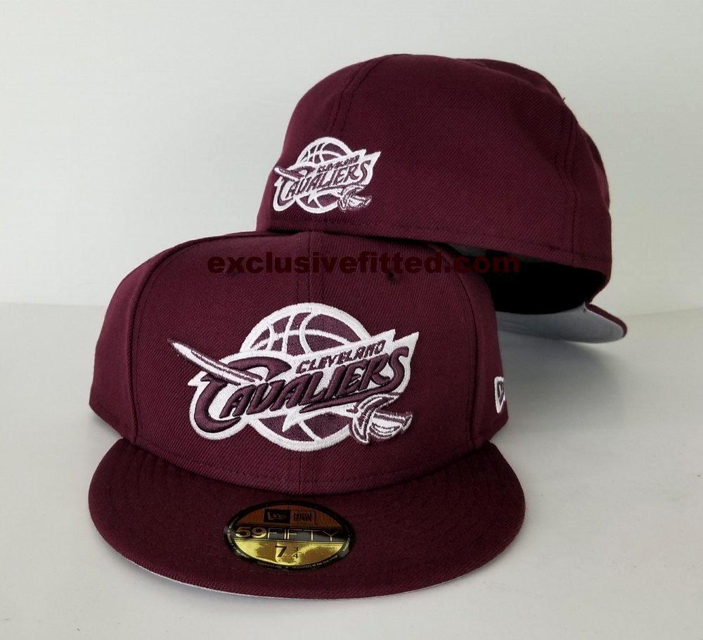 Macon Bacon Fitted Game Hat - Burgundy/Black 