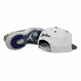 Matching New Era New York Yankees snapback Hat for Jordan 11 White Black Concord