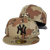 Matching New Era New York Yankees Fitted hat for Jordan 10 Desert Camo