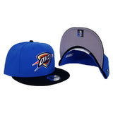Matching New Era Oklahoma City Thunder Snapback Hat For Jordan 10 Tinker Racer Blue