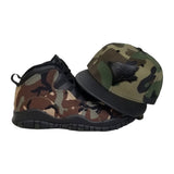 Matching New Era Toronto Blue Jays Strapback Hat for Jordan 10 Desert Camo