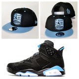 Matching St. Louis Cardinals New Era Snapback hat For Jordan 6 UNC Blue