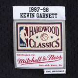 Minnesota Timberwolves Alternate 1997-98 Kevin Garnett Mitchell & Ness Black Swingman Jersey