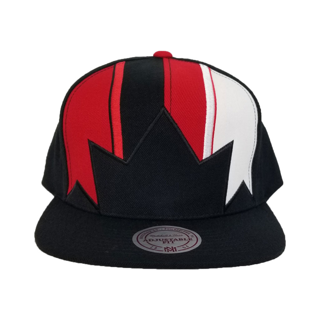 Mitchell & Ness Black Toronto Leaf Snapback Hat