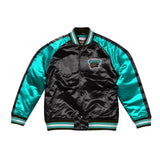 Mitchell & Ness Color Blocked Vancouver Grizzlies Satin Light Jacket